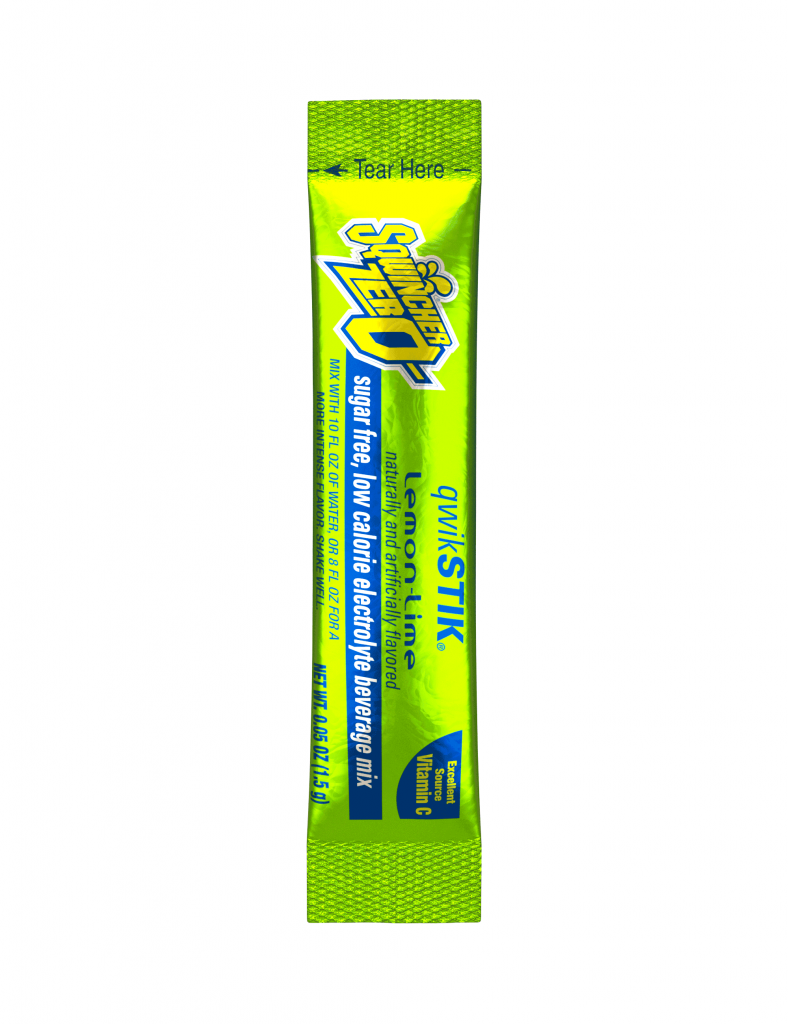 Sqwincher QwikStik® Zero Lemon-Lime Flavored Powder Stiks - Cooling and First Aid Products